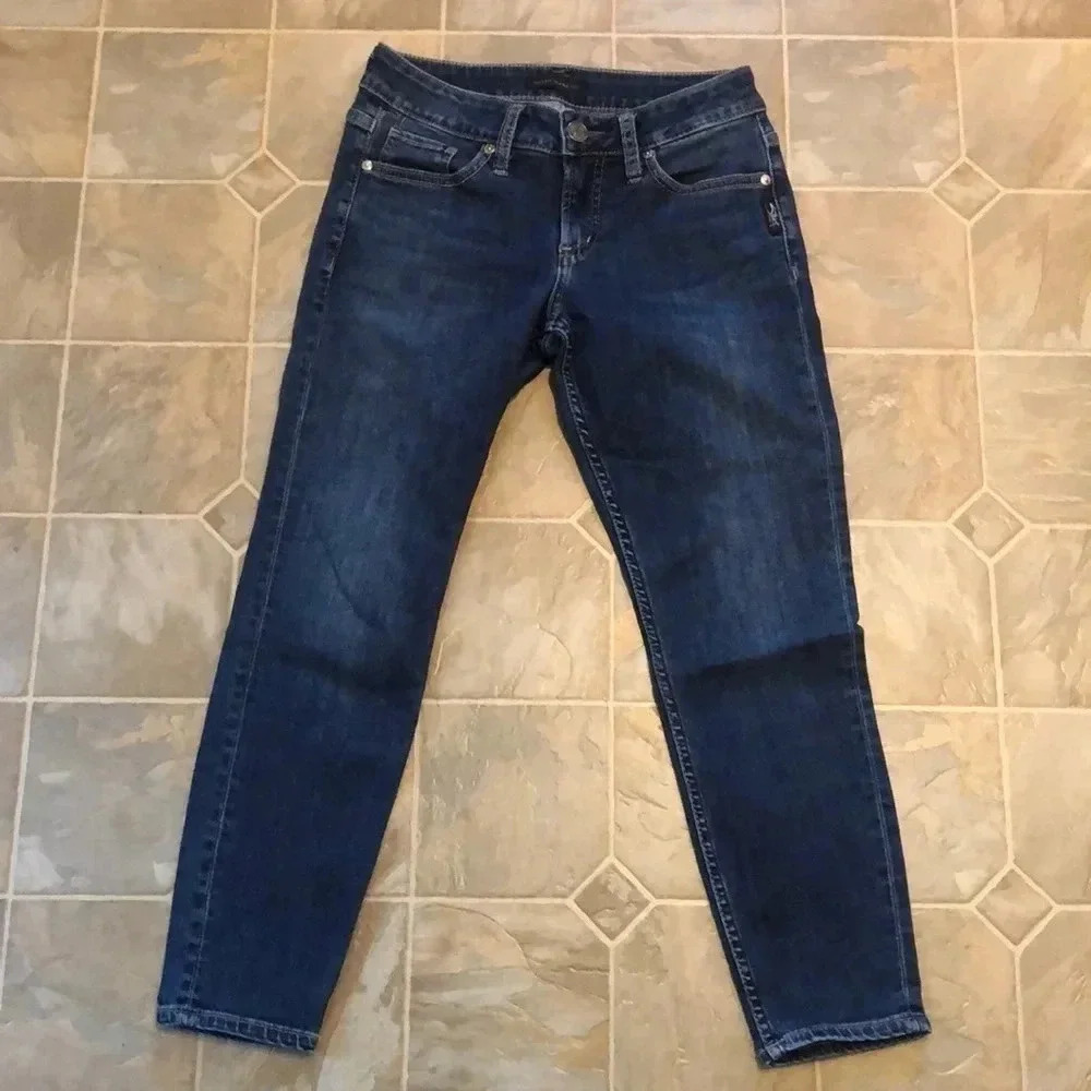 Silver Suki skinny crop jeans